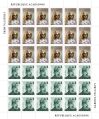 Feuille timbres-poste : Présidente Chiquita Mére - Gabriel Sylliboy.